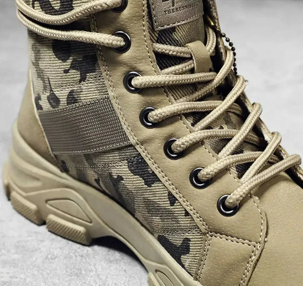 Drune | Outdoor Stiefel Mit Tarnmuster Für Herren