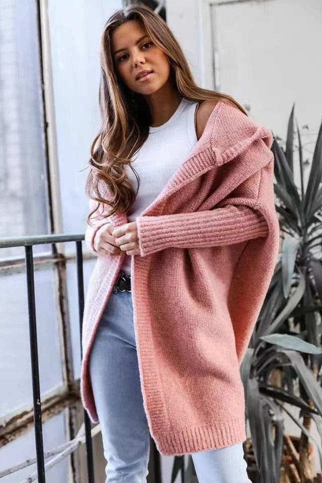 Drune | Trendige Fledermaus-Strickjacke