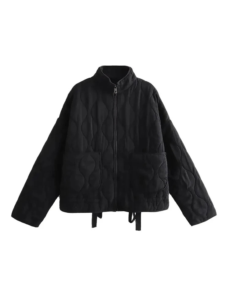 Drune | Oversized Vintage Gepolsterte Damenjacke