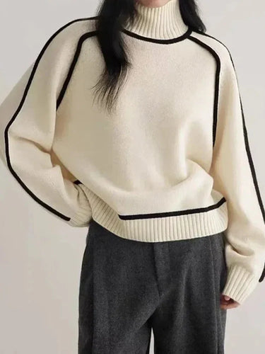 Drune | Warme Damen Rollkragenpullover || Winter