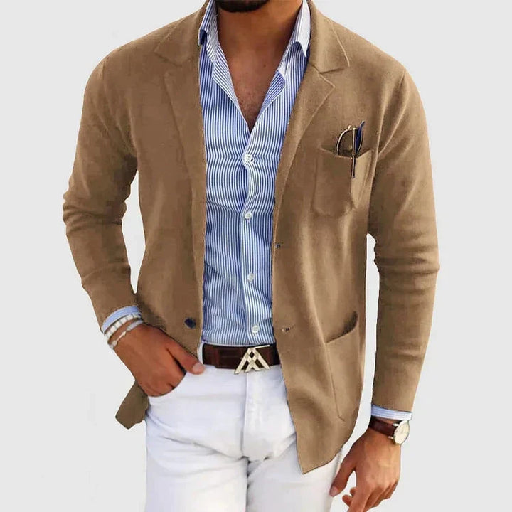 Drune | Herrenblazer - elegant und lässig mit Reverskragen und Knöpfen