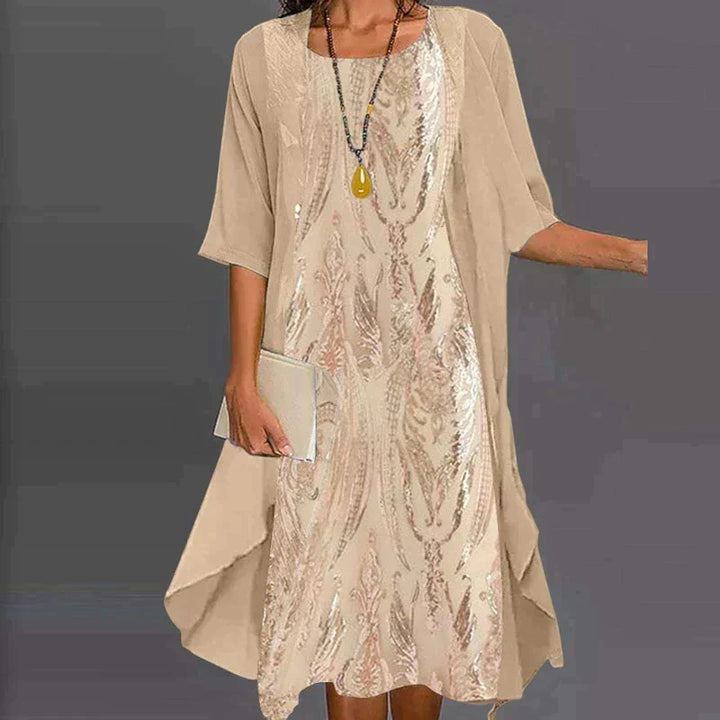 Drune | Elegante Individuell Gedrucktes Kleid