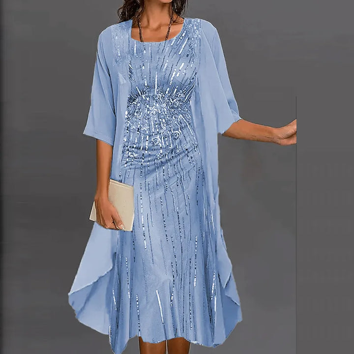 Drune | Elegante Individuell Gedrucktes Kleid