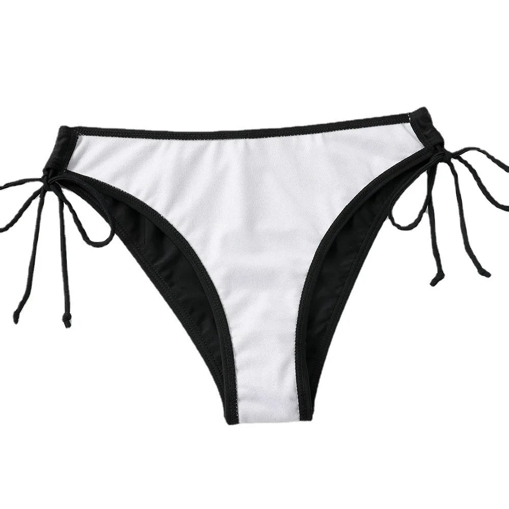 Drune - Eleganter Triangel-Bikini in Schwarz
