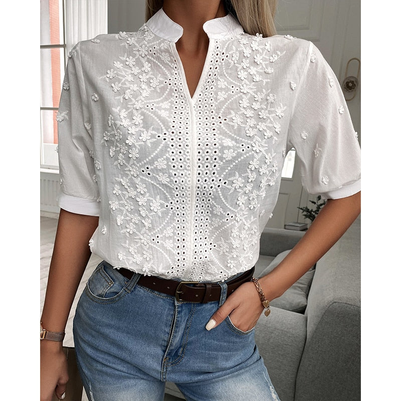 Drune | Bestickte Bluse Für Damen