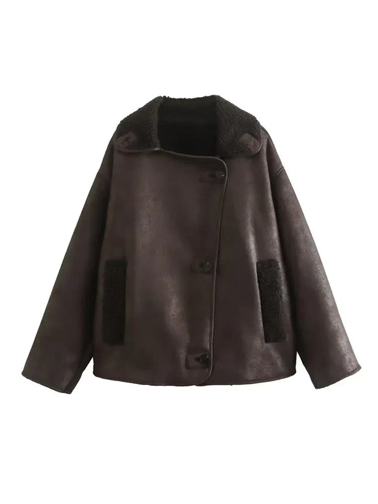 Drune | Flauschige Fleecejacke für Damen