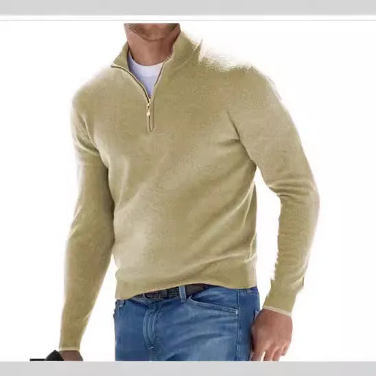 Drune | Herren Woll Pyjama Mit V-Ausschnitt Und Langen Ärmeln