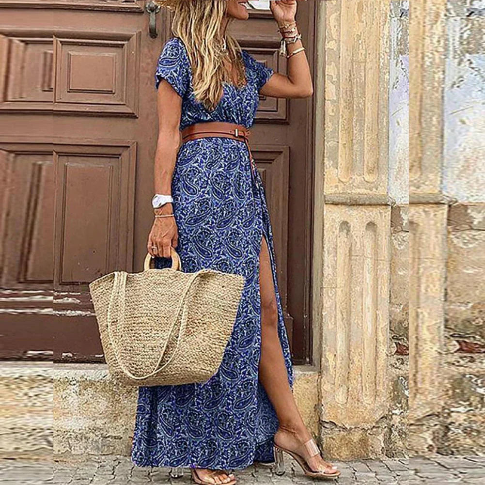 Kleid Lange Boho Sommer