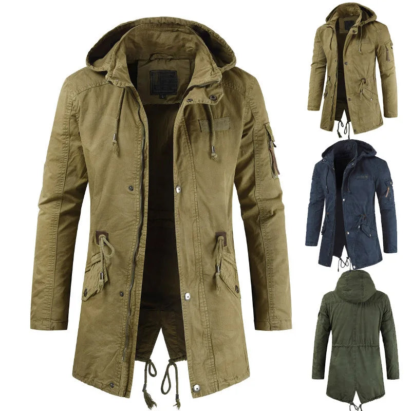 Drune | Herren-Winterjacke, mit Kapuze & isolierend