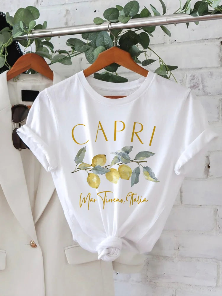 Drune | Elegantes Capri Designt-Shirt