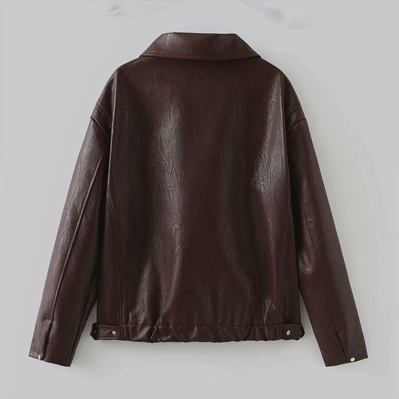 Drune | Modische Jacke mit langen Ärmeln und Reißverschluss