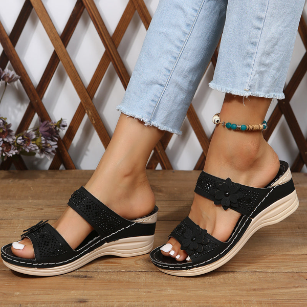 Drune | Orthopädische Blumen Sandalen