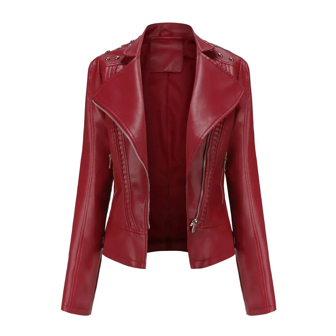 Drune | Slim-Lederjacke Damen
