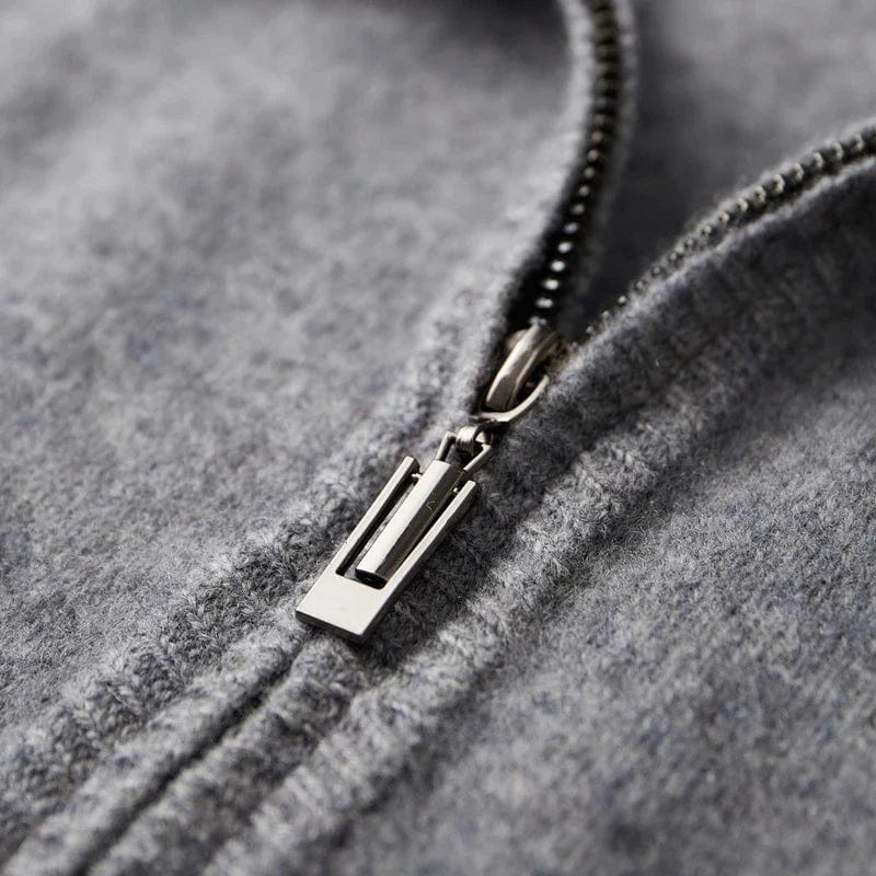 Drune | Bequeme Strickjacke Herren mit Reißverschluss für Alltag und Anlässe