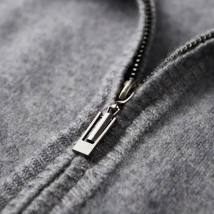 Drune | Bequeme Strickjacke Herren mit Reißverschluss für Alltag und Anlässe