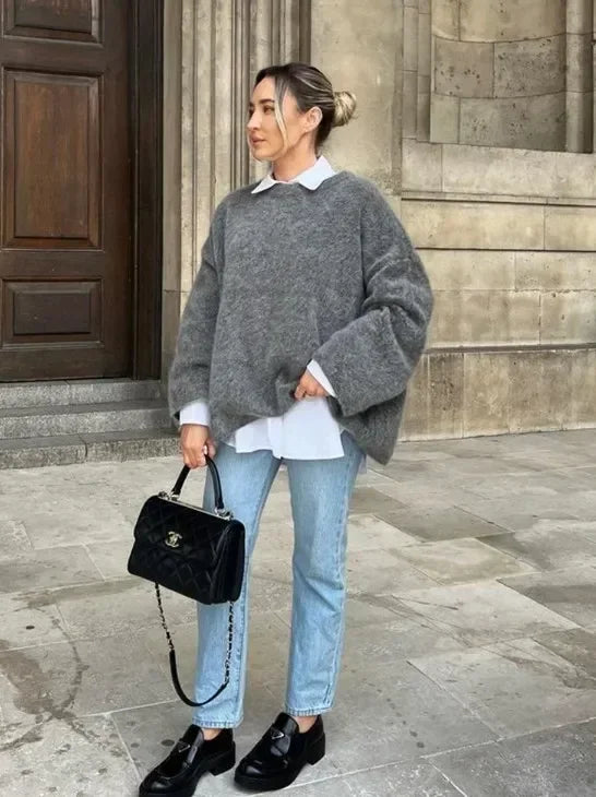 Drune | Elegante 2024 Herbstpullover für eine komfortable Ausstrahlung