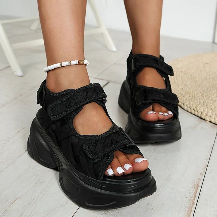 Drune | Super Plattform Chunky Sandalen