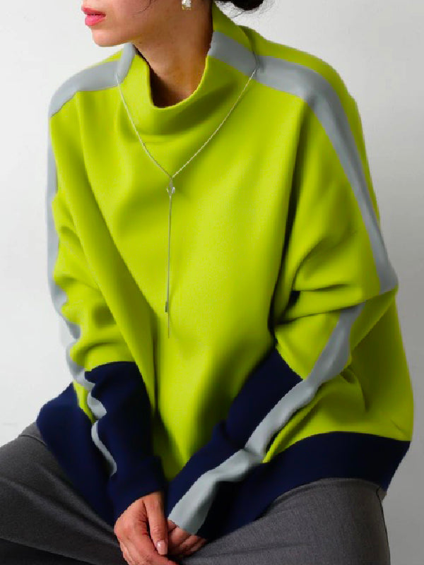 Drune | Langärmliger Rollkragen-Hoodie