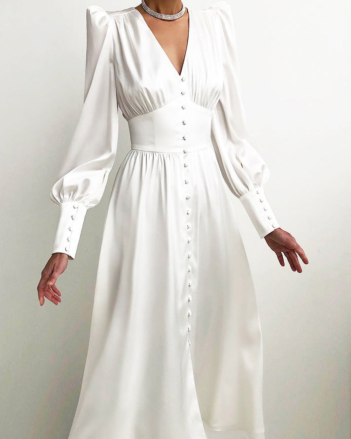 Drune | Elegante Satinkleider für Frühling und Sommer