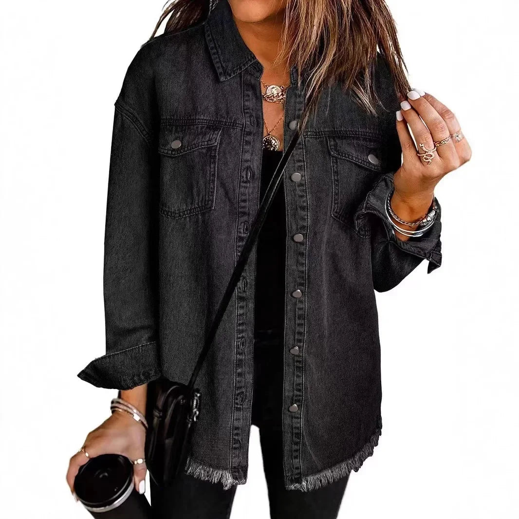 Drune | Denim Hemdjacke