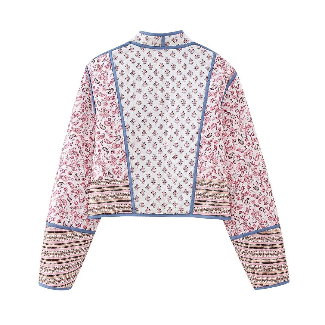 Drune | Damenjacke mit Blumenmuster