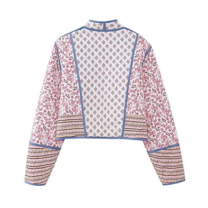Drune | Damenjacke mit Blumenmuster