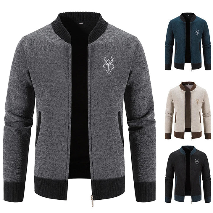 Drune | Lässige Strickjacke für Herren aus hochwertigem Garn