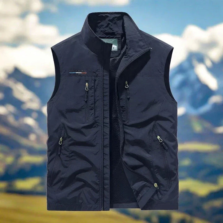 Drune | Lässiges Multifunktionales Outdoor Westen für Männer