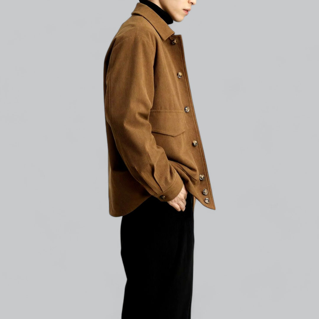 Drune | Vielseitige Knopfschluss Winterjacke
