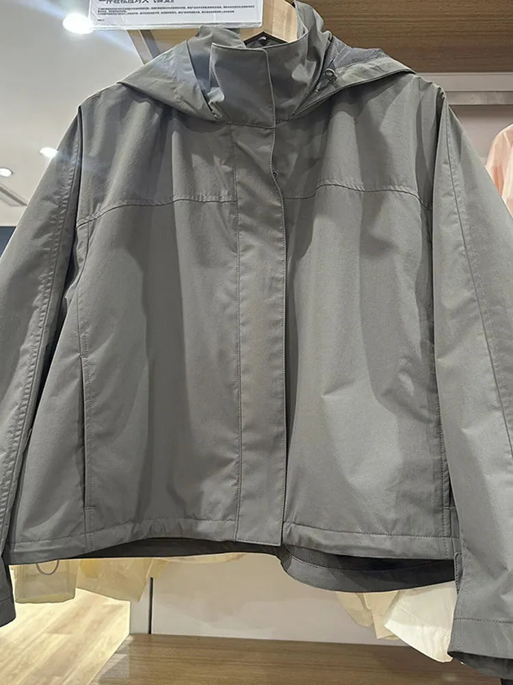 Drune | Kurzes Modell Leichtgewicht Casualjacke Damenjacke