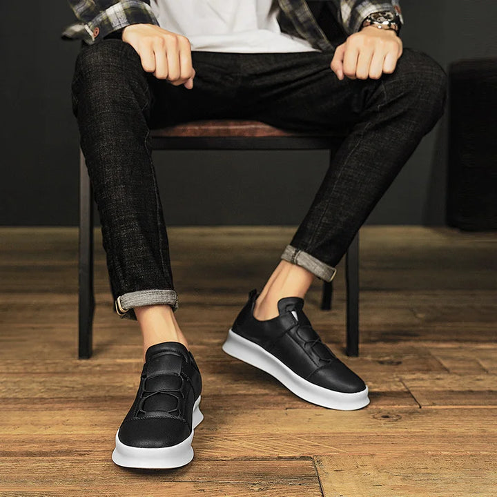 Drune | Moderne Leder-Sneaker mit niedrigem Schaft