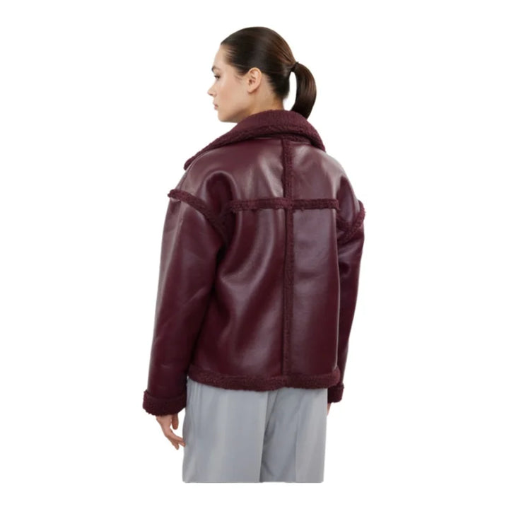 Drune | Jacke aus Kunstleder