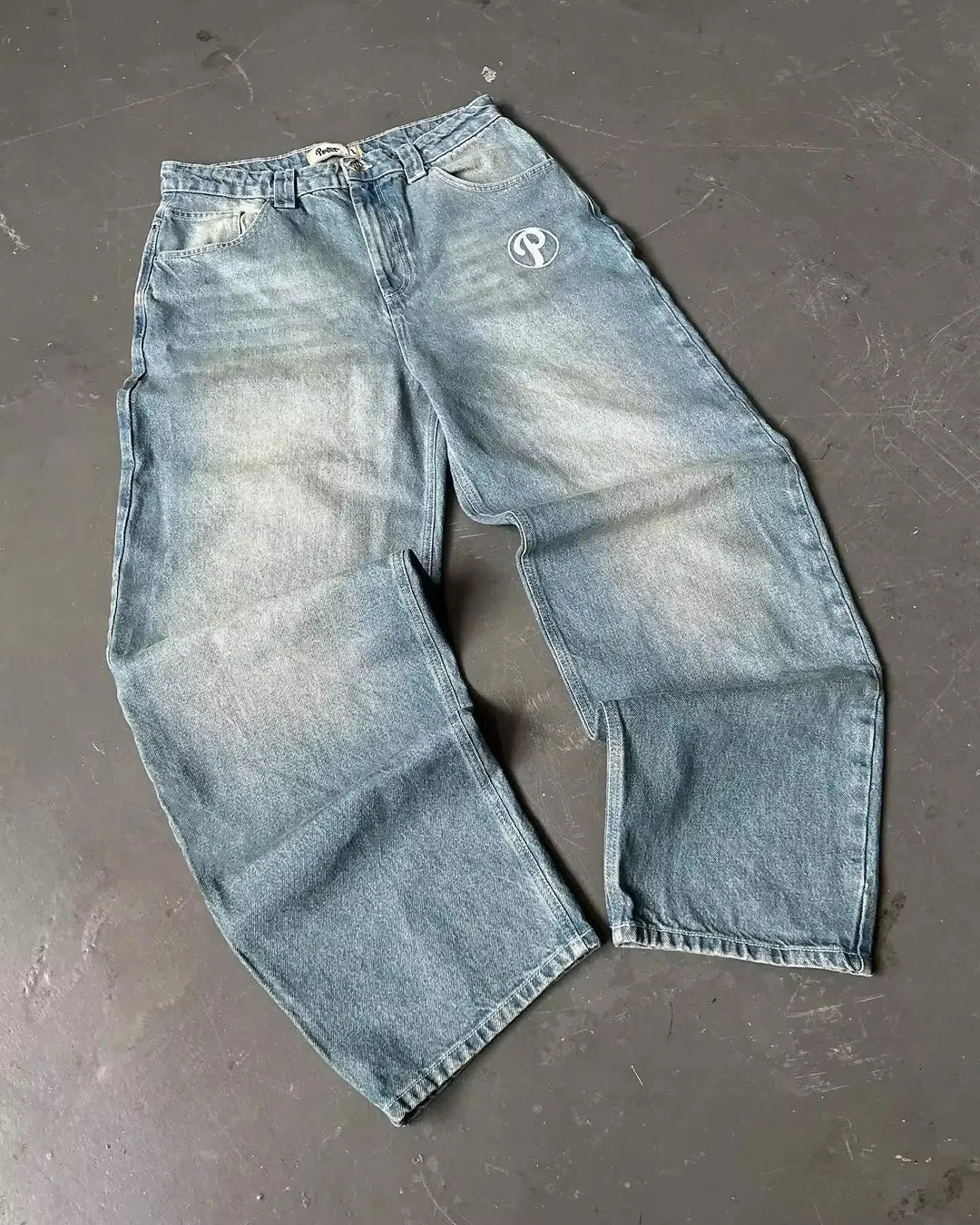 Drune | Amerikanische Gewaschene Retro Jeans Für Männer