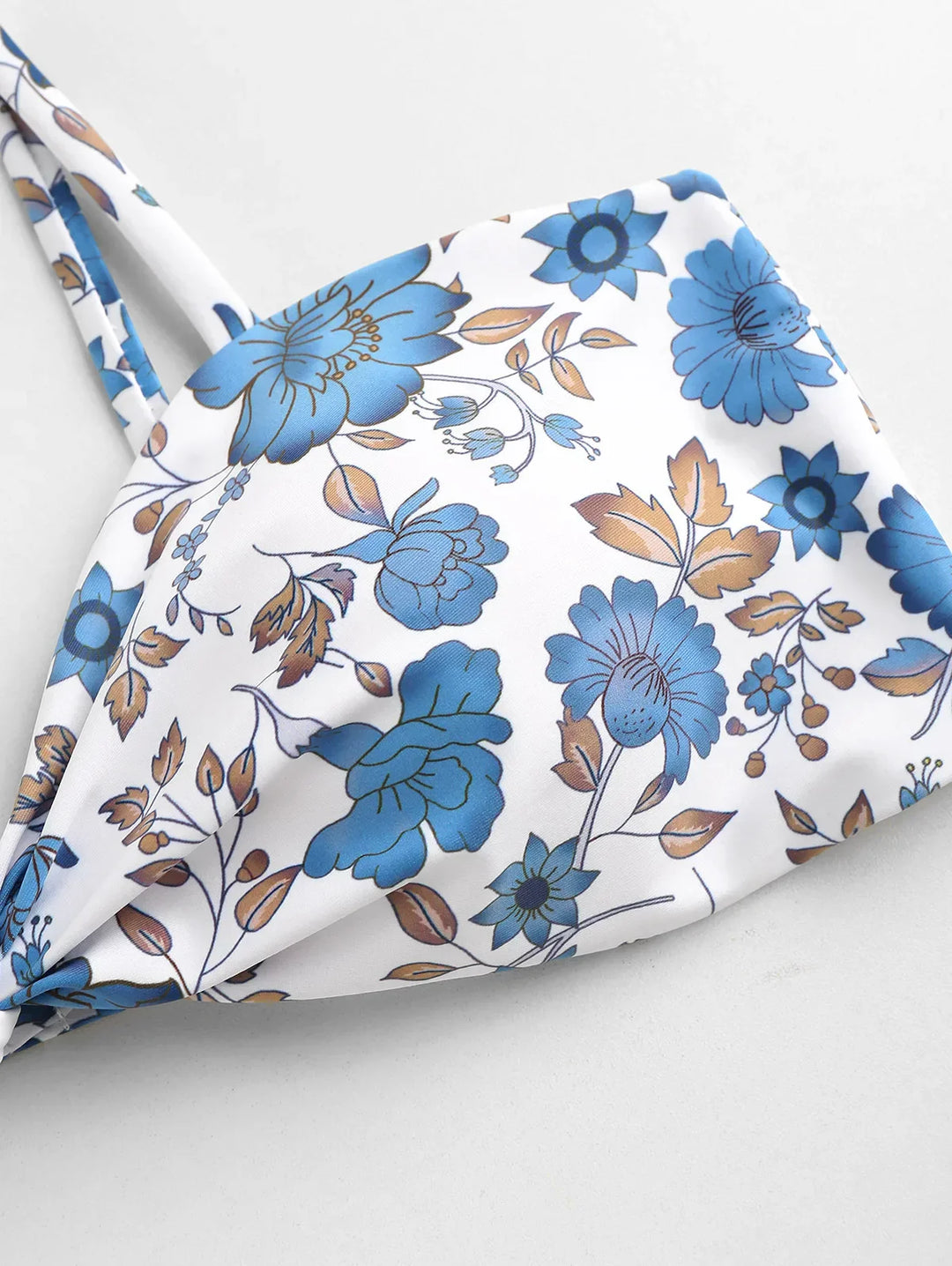 Drune - Hoch geschnitten - Blumenmuster - Sommer