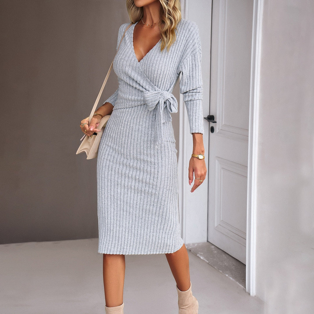 Drune - Graues Kleid