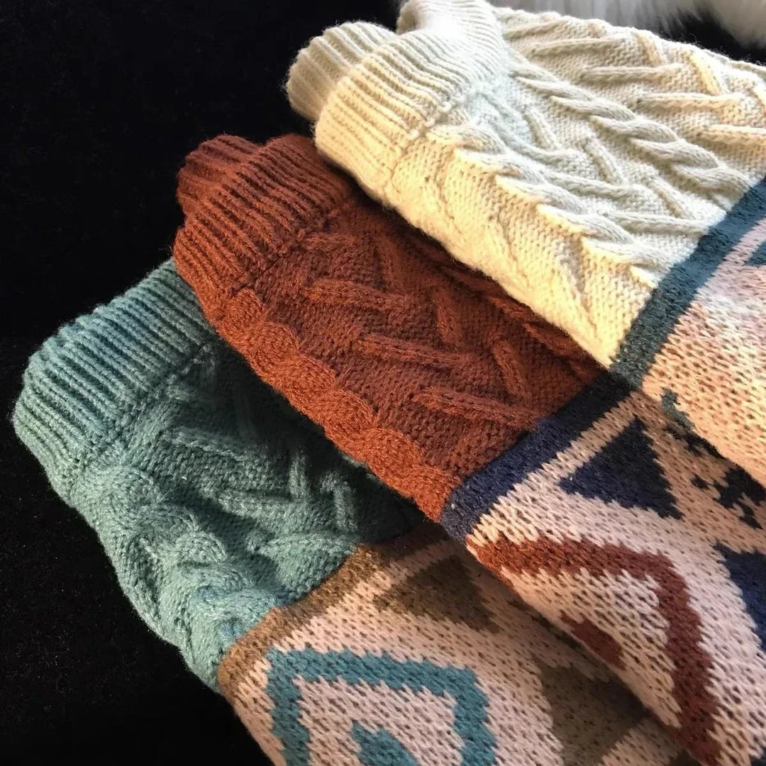 Drune - Hässlicher Weihnachtspulli - Niedlicher Bärenpullover für Paare