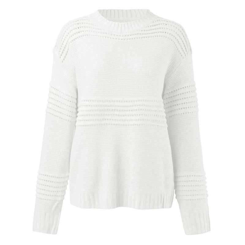 Drune | Hohlstrickpullover Mit Luftigem Muster