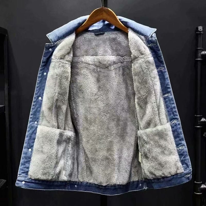 Drune | Winter Herren Denim Jacke