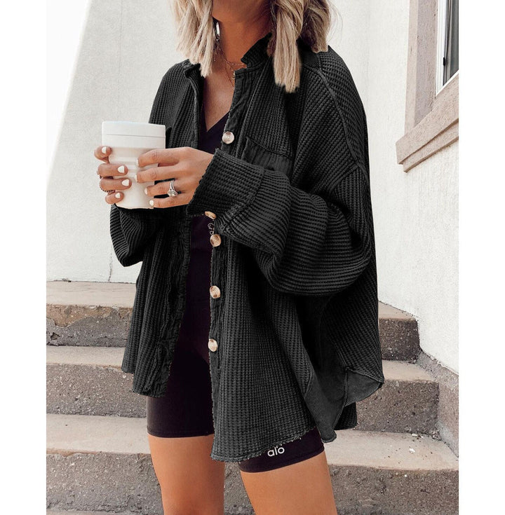 Drune | Sommerjacke Aus Lässiger Strickware