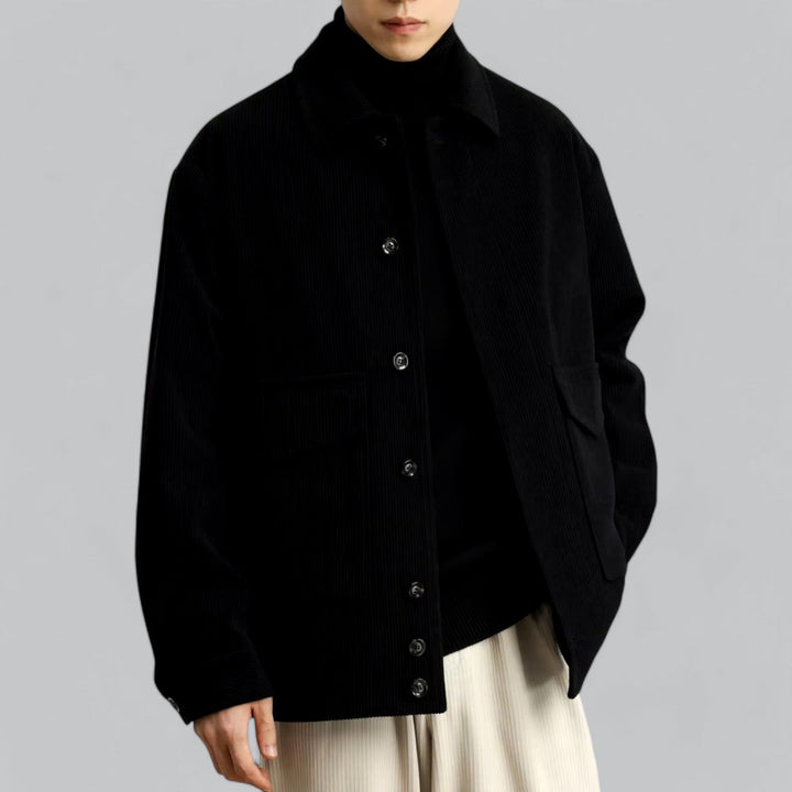 Drune | Vielseitige Knopfschluss Winterjacke