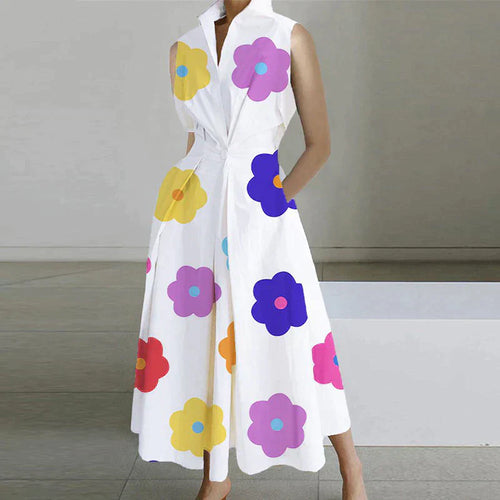 Drune | Elegantes Kleid mit Kurzarm Schnitt