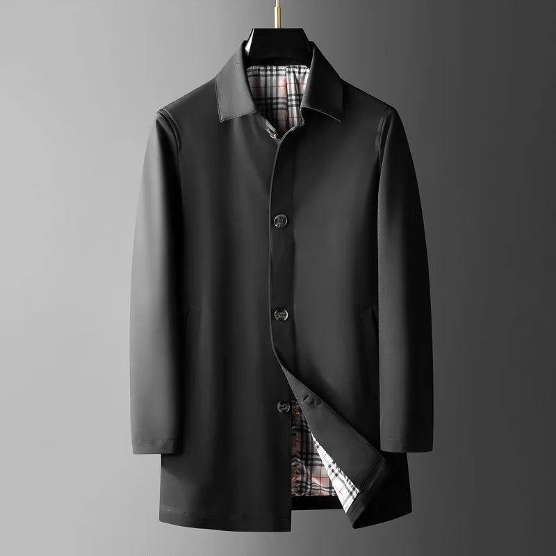 Drune | Stilvolle Herrenjacke mit klassischem Futter