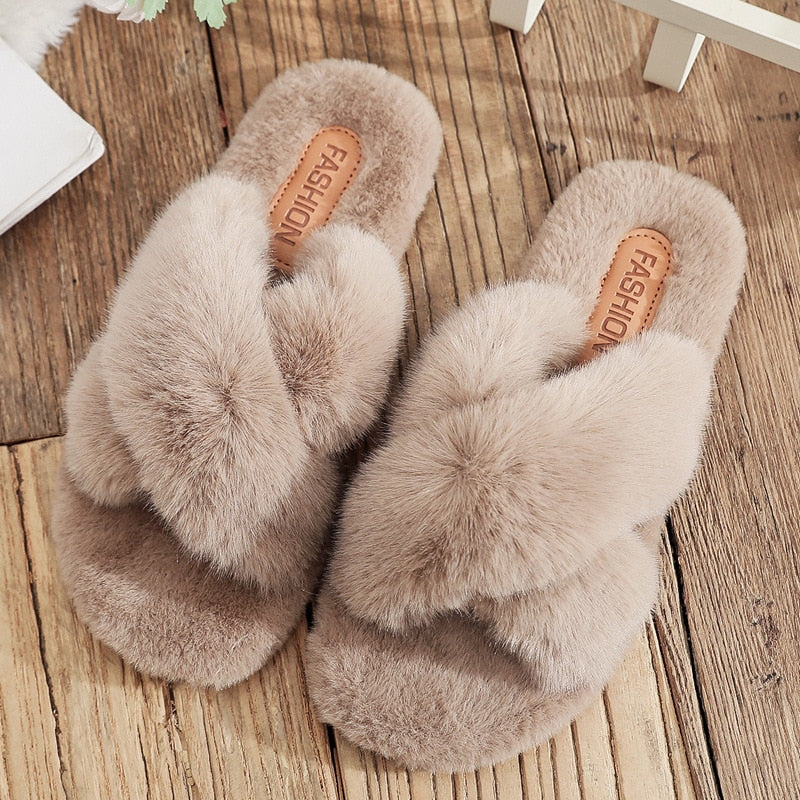 Drune | Winter-Fluffige Hausschuhe Mit Gemütlicher Wärme Für Frauen