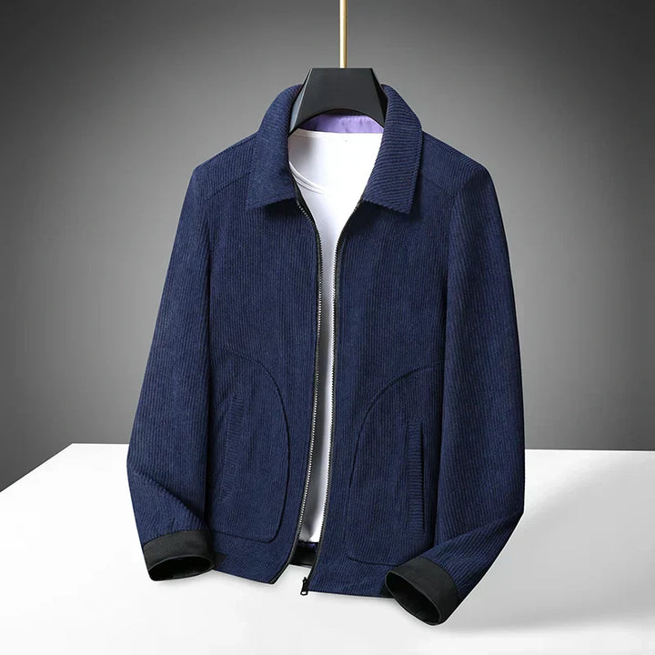 Drune | Cordjacke für Herren mit Reißverschluss