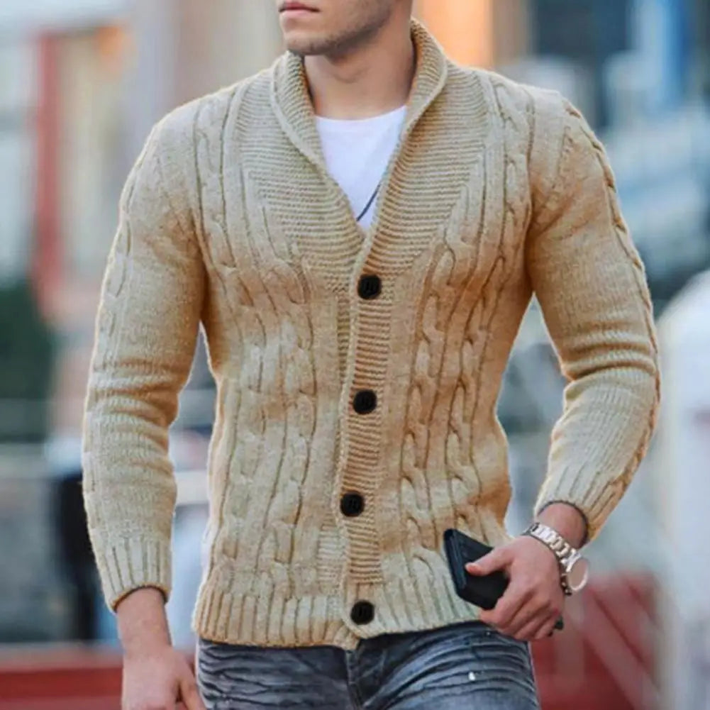 Drune | Strickjacke mit V-Ausschnitt für Herren