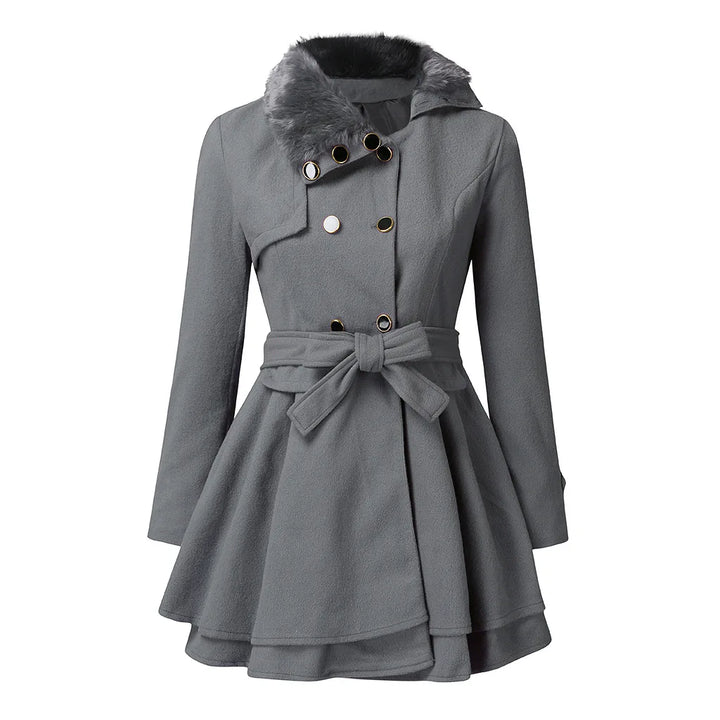Drune | Klassische Jacke mit gefüttertem Kragen und doppelter Knopfleiste
