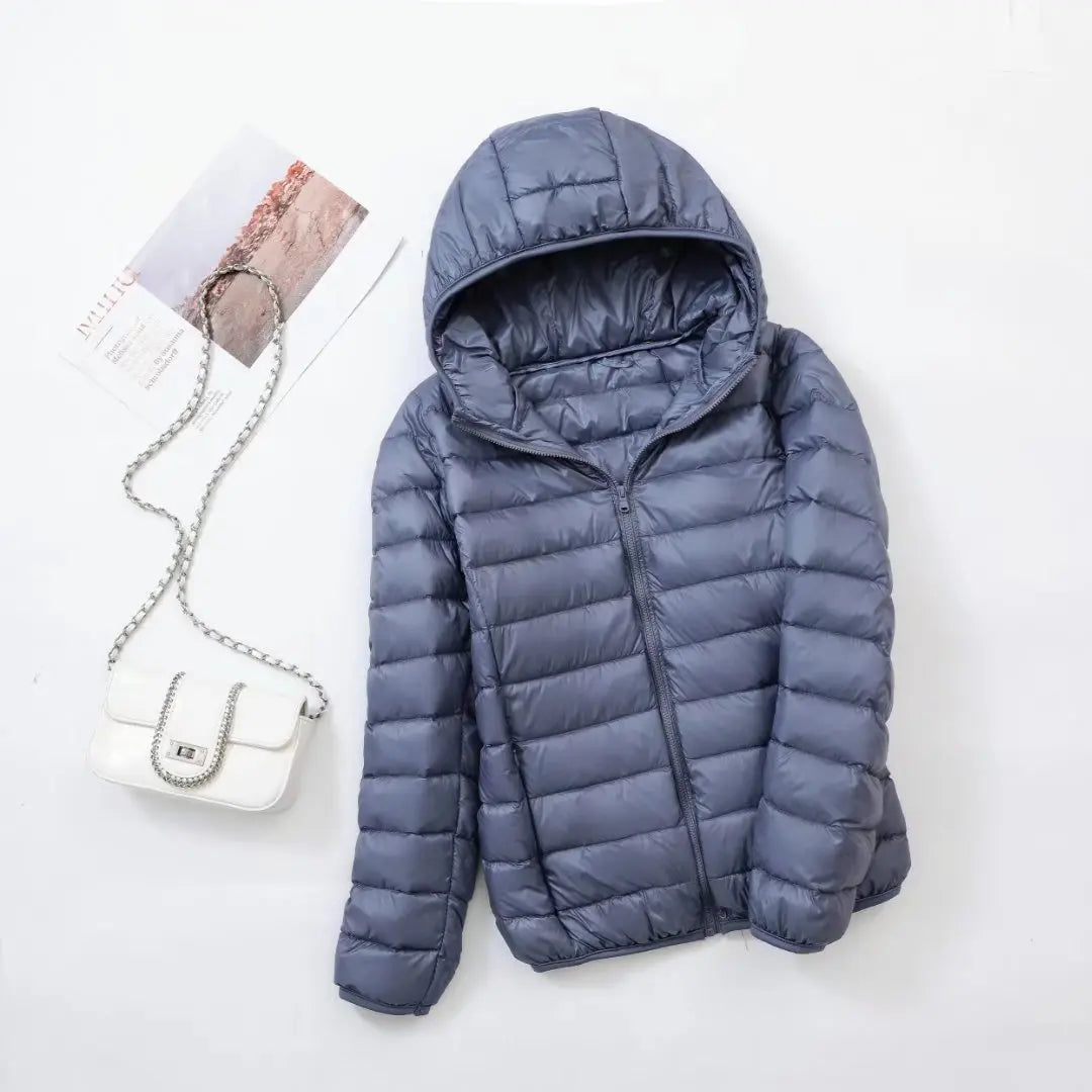 Drune | Kapuzen Daunenjacke Spezielle Winter