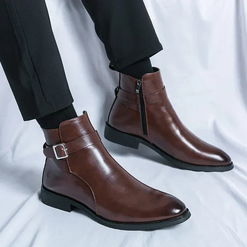 Drune | Klassische Chelsea Stiefel Für Herren