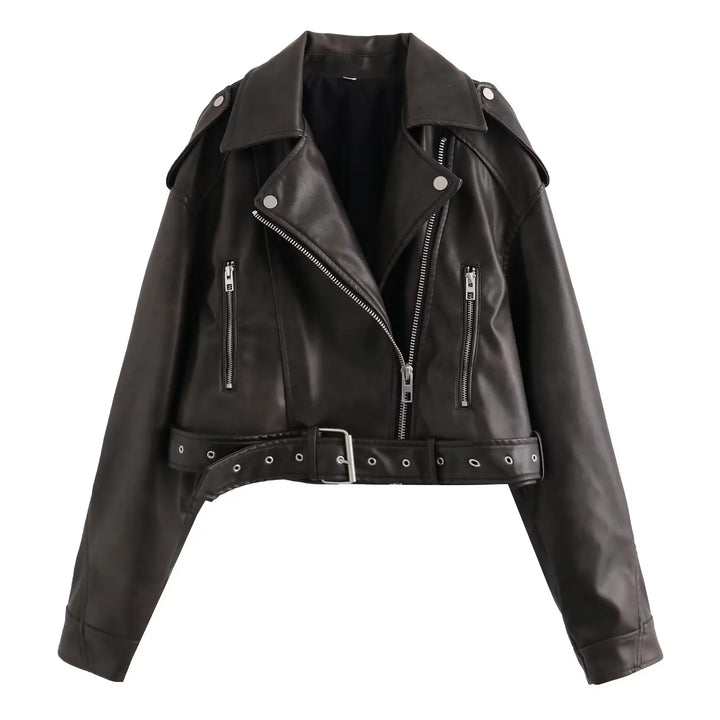 Drune | Winter Damen jacke mit Gürtel
