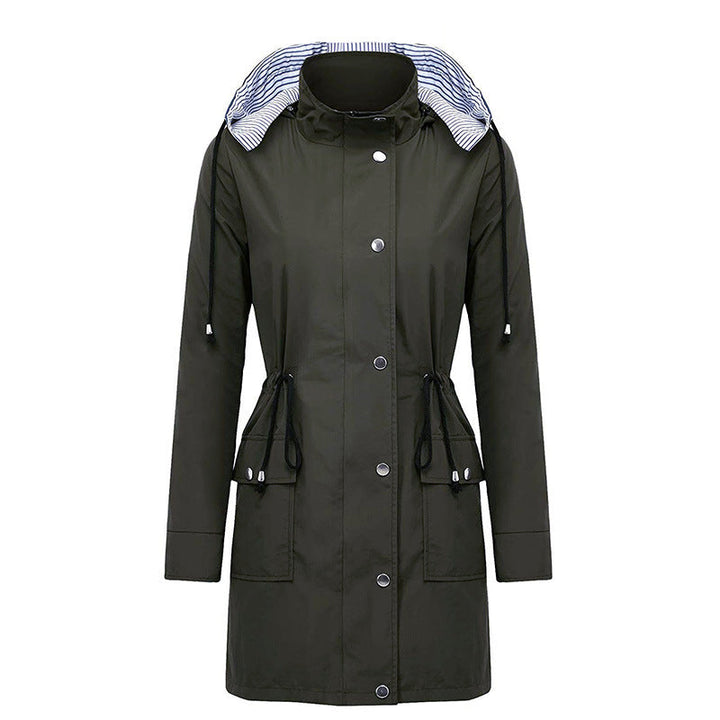 Drune Wonder Hooded Waterproof Long Coat